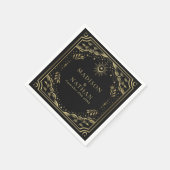 タロットカード結婚ゴシック スタンダードカクテルナプキン (角)