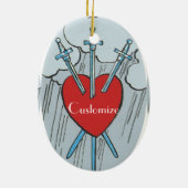 タロットカード3剣サンダー_コーブ セラミックオーナメント (裏面)