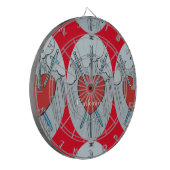 タロットカード3剣サンダー_コーブ ダーツボード (正面左)