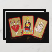 タロットカード ご招待カード 招待状 (正面/裏面)