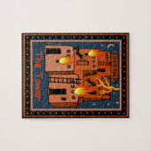 タロットカード – ザ・タワー ジグソーパズル (横)