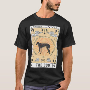 タロットカード ザ・ドッグ ホルタイ・ボルゾイ 犬 ベラルーシ スパ Tシャツ