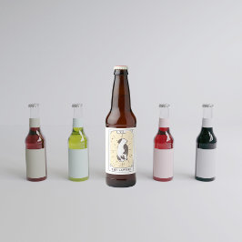 タロットカード | ブライズシャワー | 結婚式 | ニュートラル ビールラベル