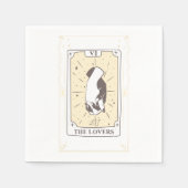 タロットカード |ブライダルシャワー | 結婚s |中性線 スタンダードカクテルナプキン (正面)