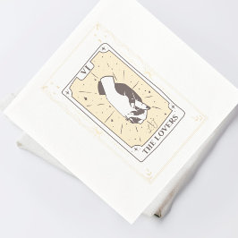 タロットカード |ブライダルシャワー | 結婚s |中性線 スタンダードカクテルナプキン