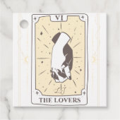タロットカード |ブライダルシャワー | 結婚s |中性線 フェイバータグ (正面)