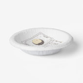 タロットカード |ブライダルシャワー | 結婚s |中性線 ペーパーボウル (傾斜あり)