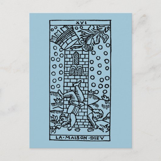 タロットカード:マッドハウス ポストカード (正面)