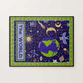 タロットカード – 世界 ジグソーパズル (横)