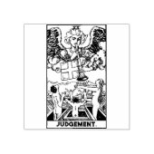 タロットカード：判決：パーソナライズされた文字 ラバースタンプ (インプリント)