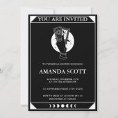 タロットカード 天体 ブライダルシャワー ボヘミアンワンピース インビテーション (裏面)