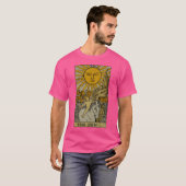 タロットカード:太陽 Tシャツ (正面フル)