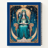 タロットカード、女司祭2ジャーナル ノートブック (裏面)