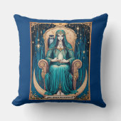 タロットカード、女司祭2 クッション (正面)