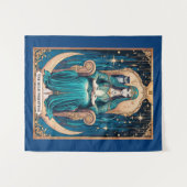 タロットカード、女司祭2 タペストリー (正面(横))