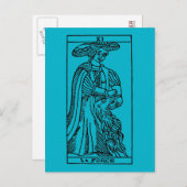 タロットカード：強度 ポストカード (正面/裏面)