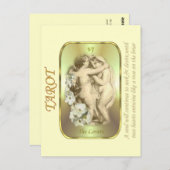 タロットカード – 恋人たち ポストカード (正面/裏面)