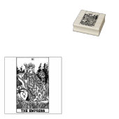 タロットカード:皇后:パーソナライズされた文字 ラバースタンプ (押印)
