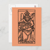 タロットカード:皇后 ポストカード (正面/裏面)