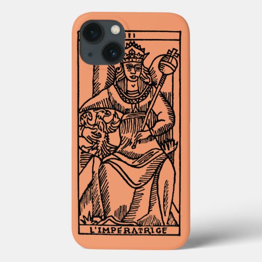 タロットカード:皇后 Case-Mate iPhoneケース (裏面)