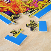 タロットカード 魔術師 ジグソーパズル (側面)