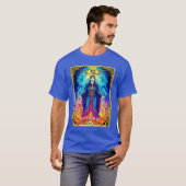 タロットカード 魔術師 Tシャツ (正面フル)