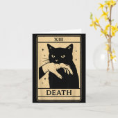 タロットカード 黒猫 オカルト 魔女 黒猫タロット カード (黄色い花)