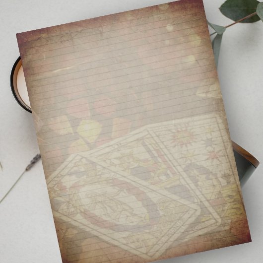 タロットカー素朴ド薄層文具紙 ノートパッド