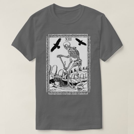 タロットクラシックデスTシャツ Tシャツ (デザイン正面)