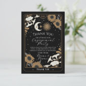 タロットサンムーンサンキューサンサンサンサンキュー結婚婚約ズカード 招待状 (スタンド正面)