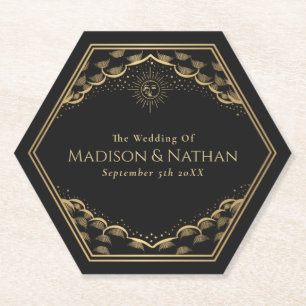 タロットサン&ムーン結婚ズ紙コースター ペーパーコースター