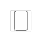 タロットジャーナル – 空白のタロットカードスタンプ ラバースタンプ (インプリント)