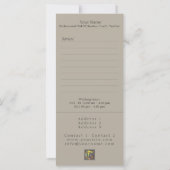 タロットセッション、リーディング – グリーティングカード、フライヤー (裏面)