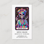 タロットテーマメイクアップアーティスト名刺 名刺 (正面)