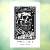 タロットテーマヴィンテージ理容師 ウィンドウサイン (シート3)