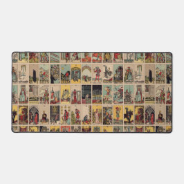 タロットデスクパッド – 大型デスクトップ – タロットパターン デスクマット