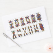 タロットデマルセイユ 長方形シール (封筒)