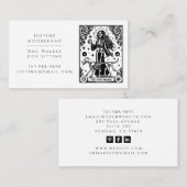 タロットドッグウォーカーペットシッター 名刺 (正面/裏面)