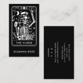 タロットナースブラック 名刺 (正面/裏面)