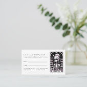 タロットネイリストアポイントメントカード 予約カード (スタンド正面)