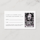 タロットネイリストアポイントメントカード 予約カード (正面)