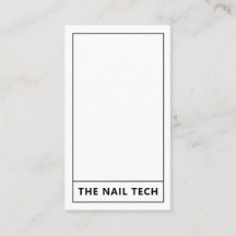 タロットネイリストネイルアート名刺