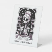 タロットネイリストパーソナライズされた事業 台座サイン (正面)