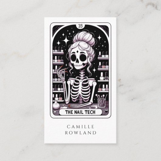 タロットネイリスト名刺 名刺 (正面)