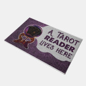 タロットパーソナライズされたカードタロット読み取り機が住む ドアマット (アングル)