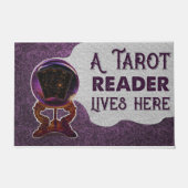 タロットパーソナライズされたカードタロット読み取り機が住む ドアマット (正面)