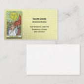 タロットパーソナライズされたSun名刺 名刺 (正面/裏面)