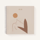 タロットヒーリングジャーナルSketchbook ノートブック (正面)