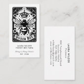 タロットビーテーマハニービーアフィールファームビーキーパー 名刺 (正面/裏面)