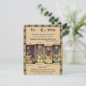 タロットフォーキングスマイナーアルカナ | フラットカード (スタンド正面)